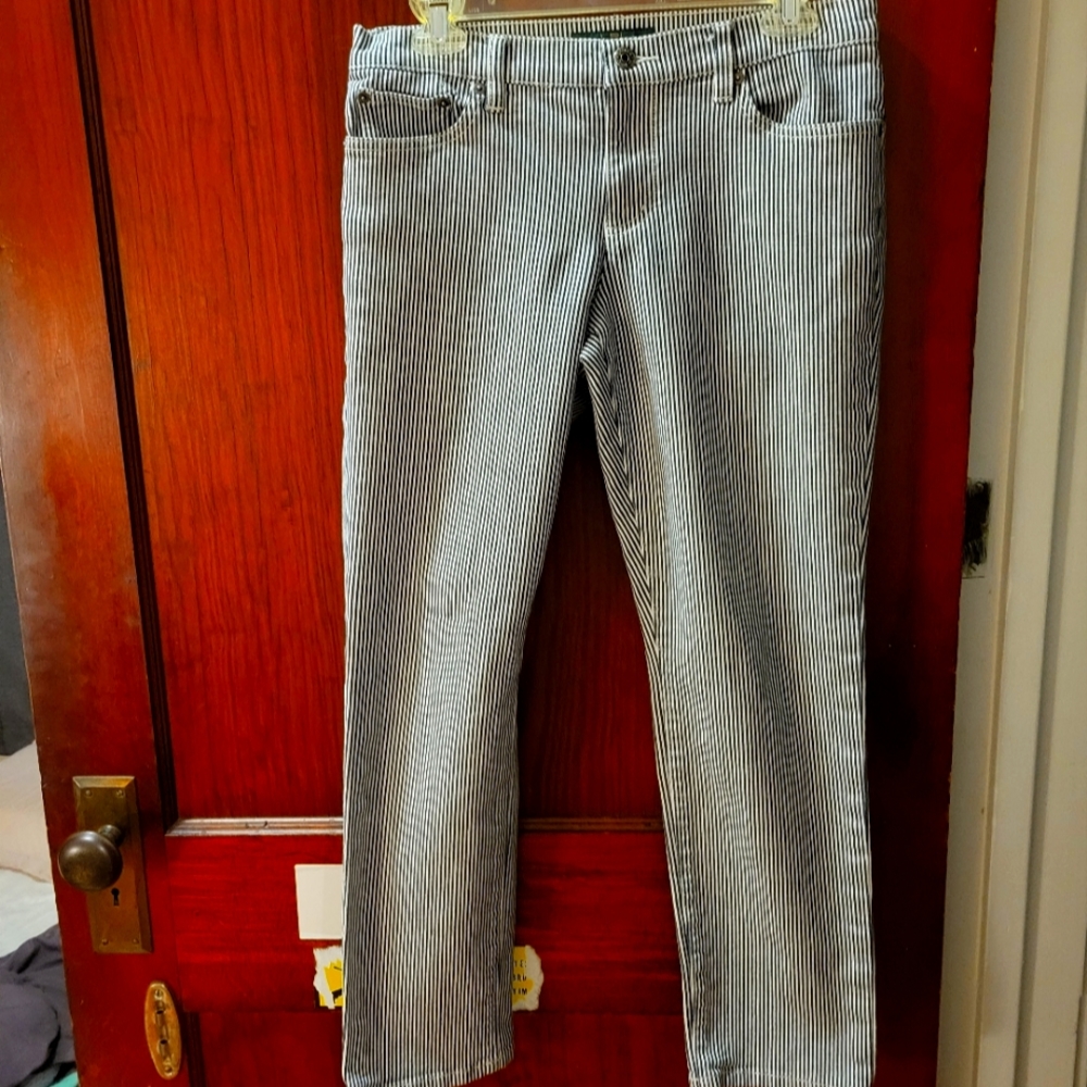 Ralph Lauren pinstripe jeans